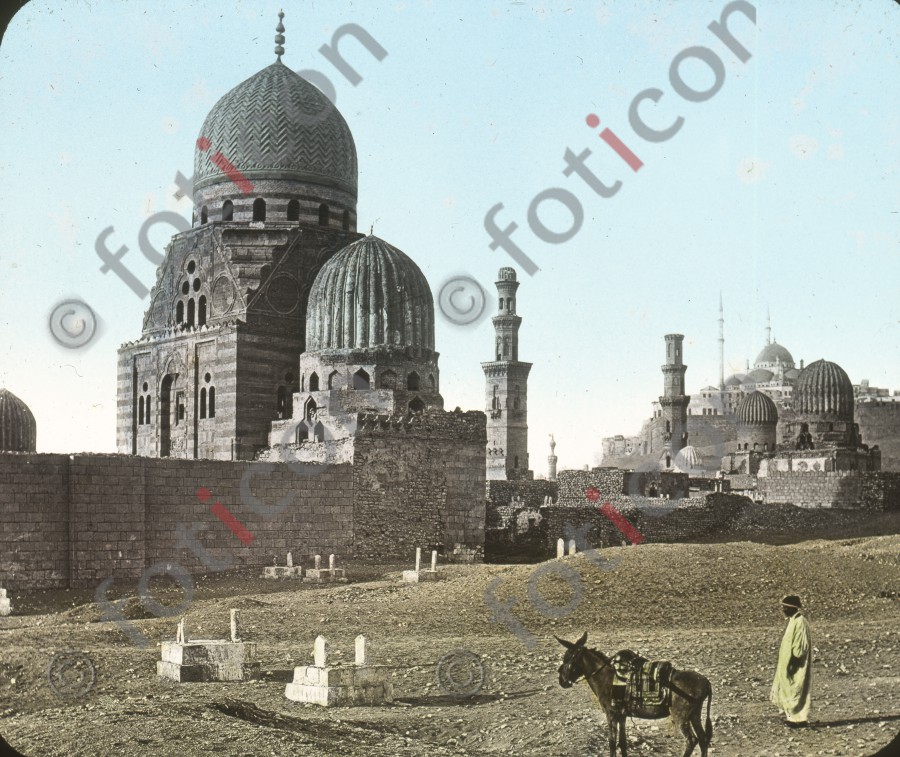Mamelucken Gräber in Kairo | Mameluk tombs in Cairo - Foto foticon-simon-008-015.jpg | foticon.de - Bilddatenbank für Motive aus Geschichte und Kultur